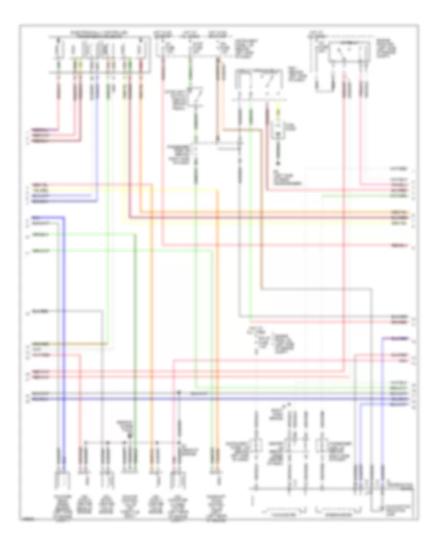 3.0L, Engine Performance Wiring Diagram (2 of 3) for Toyota Highlander Limited 2003