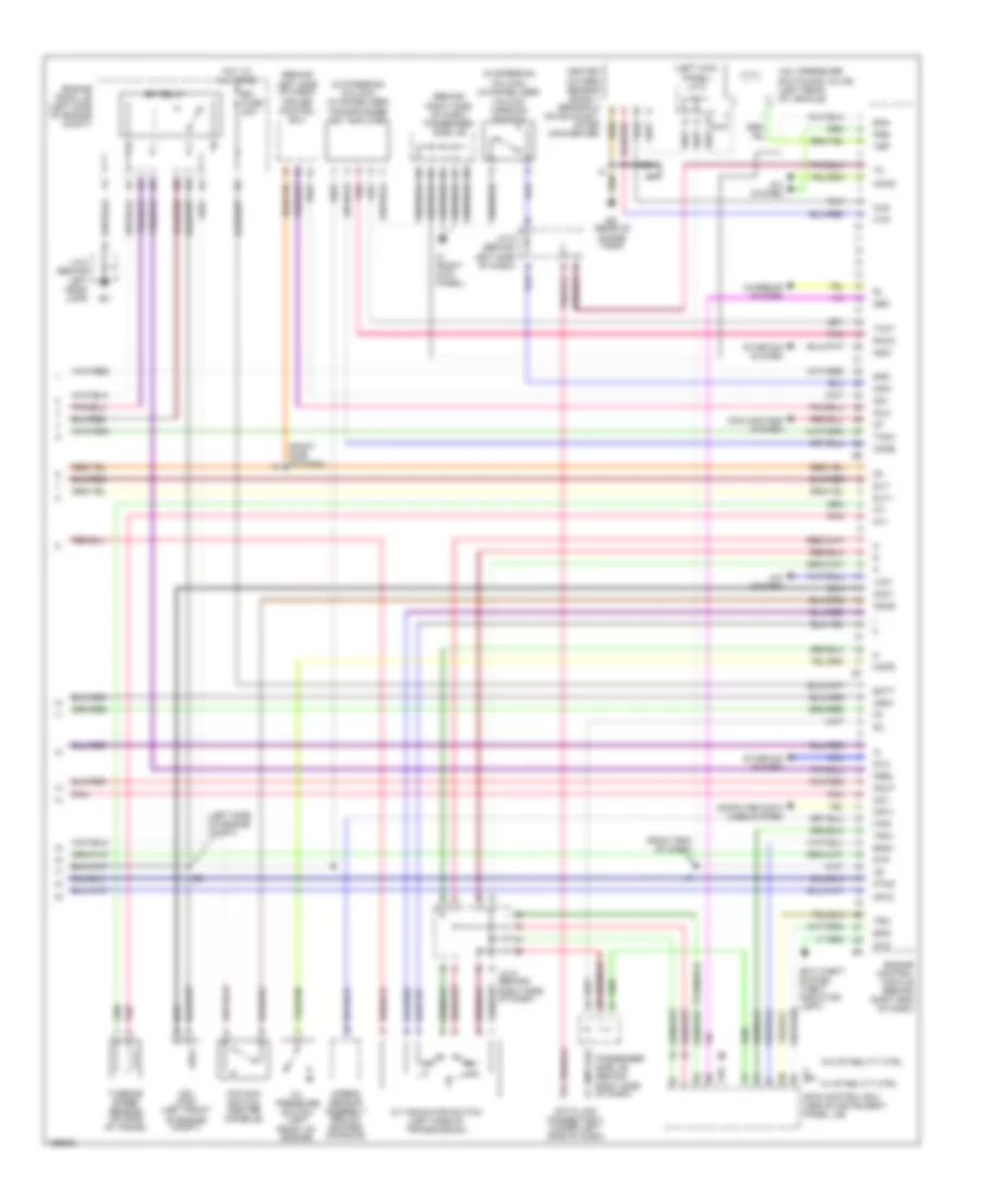 3 0L Engine Performance Wiring Diagram 3 of 3 for Toyota Highlander Limited 2003