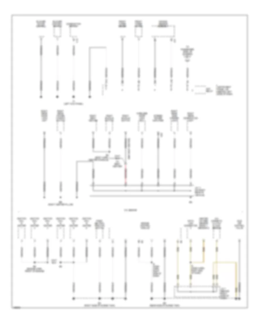 Ground Distribution Wiring Diagram (2 of 4) for Toyota Highlander Limited 2003