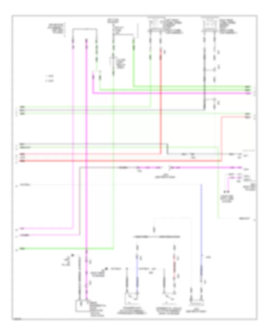 Anti lock Brakes Wiring Diagram 2 of 3 for Toyota 4Runner Trail 2014
