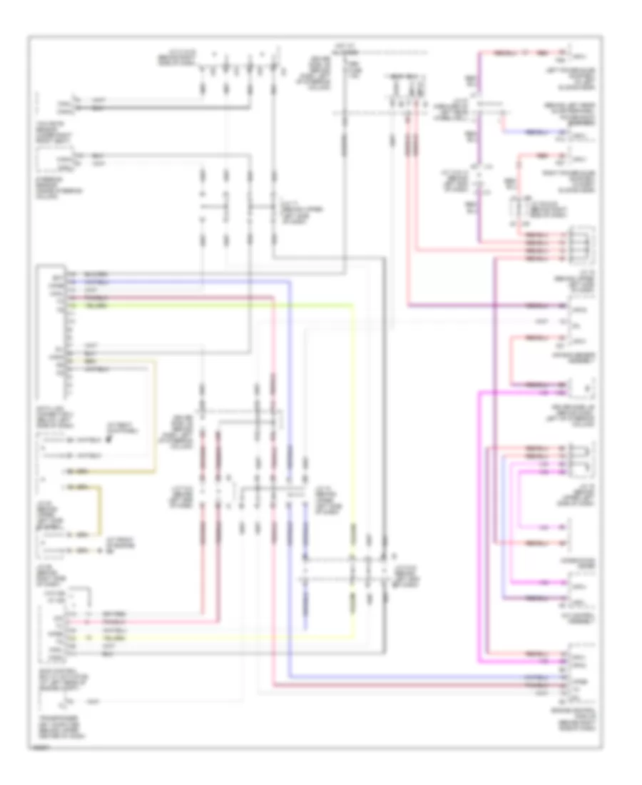 Computer Data Lines Wiring Diagram for Toyota Sienna LE 2004