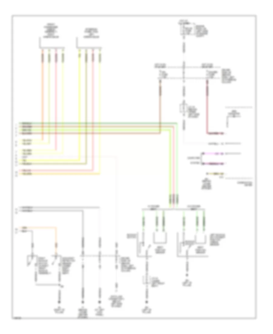 Supplemental Restraints Wiring Diagram (2 of 2) for Toyota Sienna LE 2004