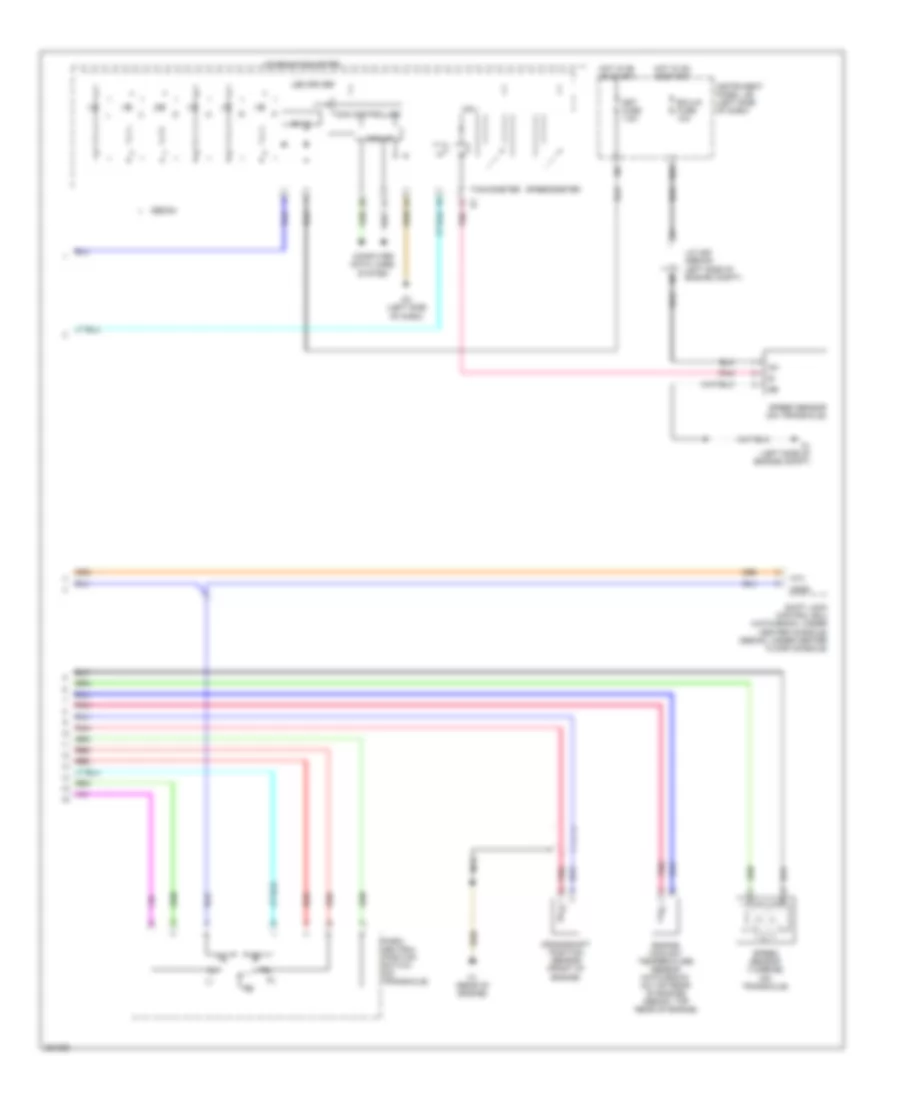 Transmission Wiring Diagram 2 of 2 for Toyota Yaris S 2007