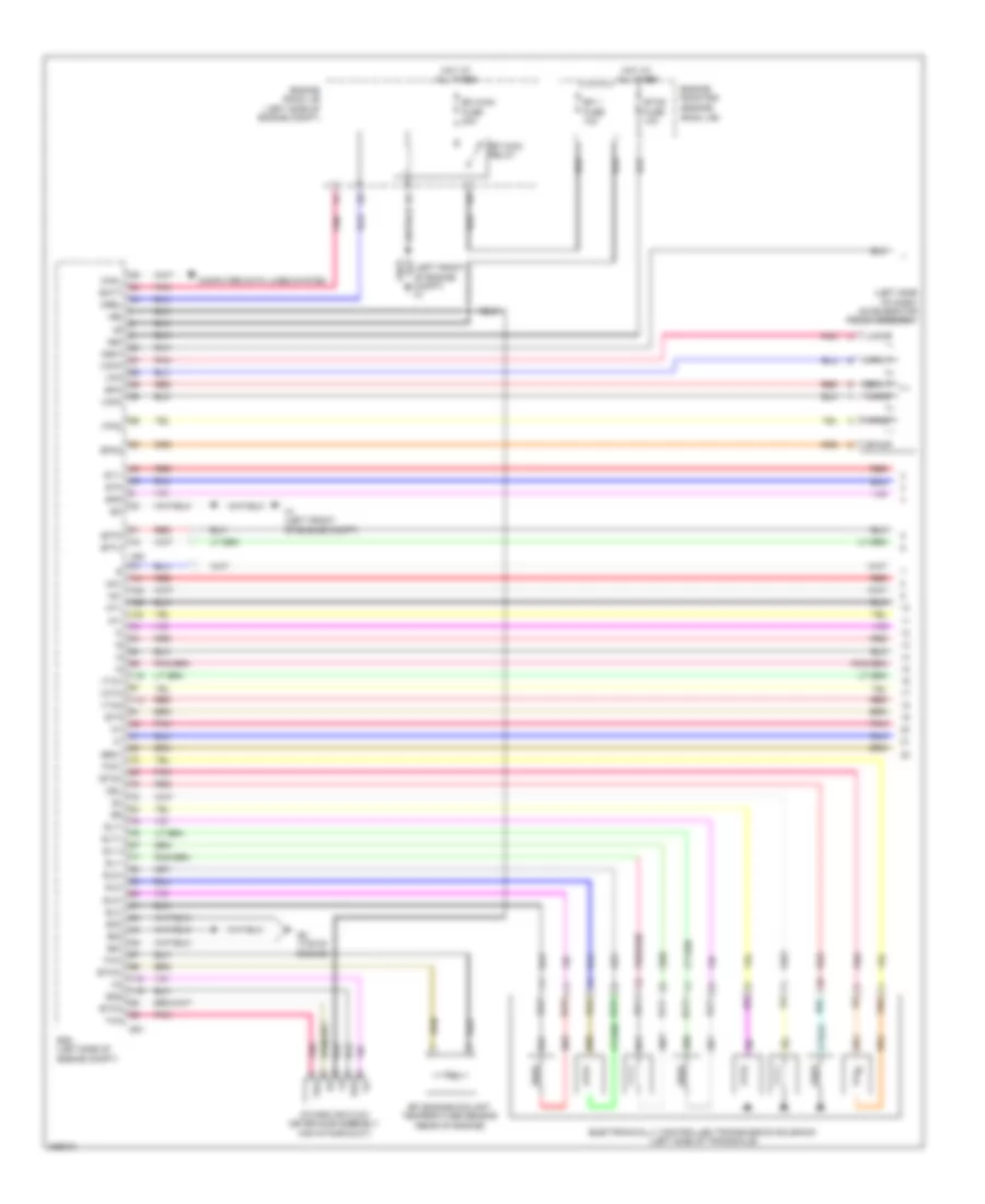 2 4L Transmission Wiring Diagram 1 of 2 for Toyota Corolla 2009