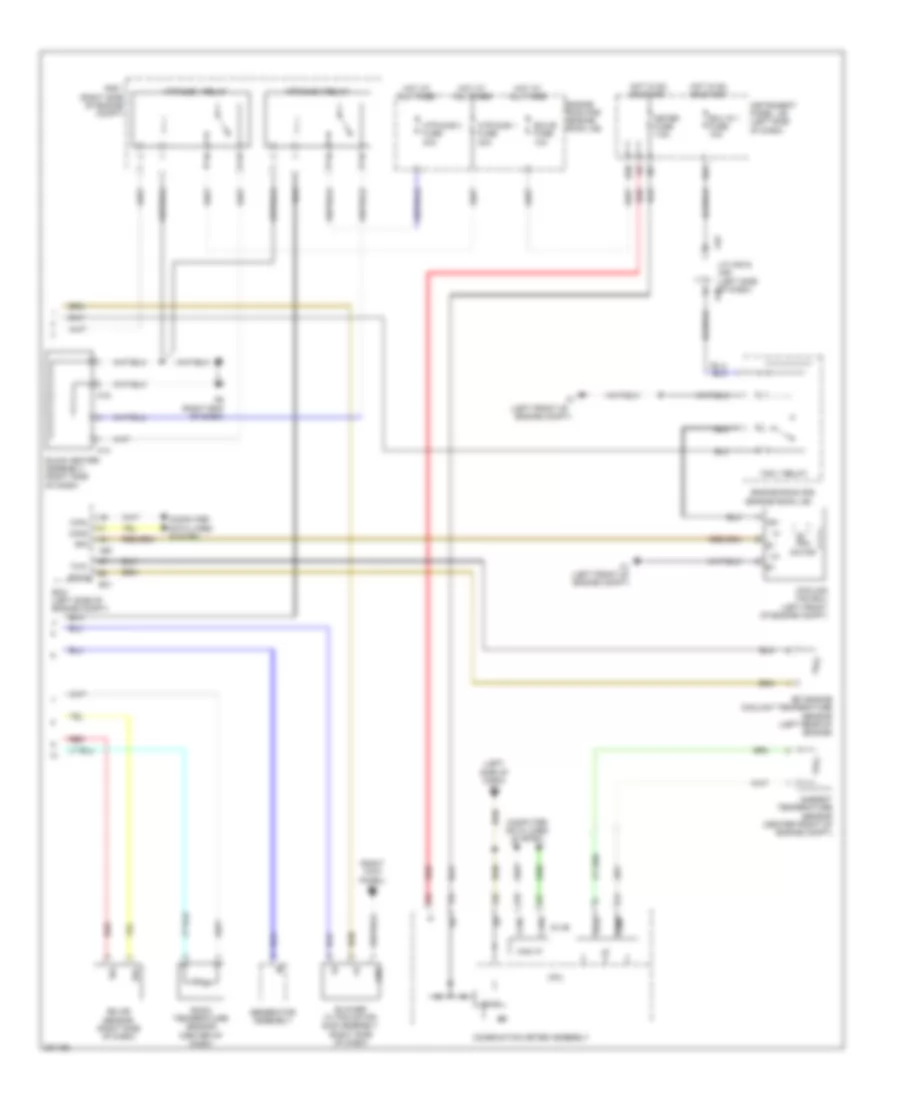 1 8L Automatic A C Wiring Diagram NUMMI Made 2 of 2 for Toyota Corolla 2009