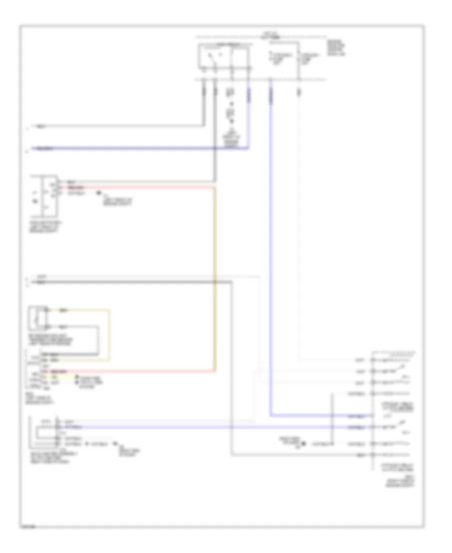 1.8L, Manual AC Wiring Diagram, NUMMI Made (2 of 2) for Toyota Corolla 2009