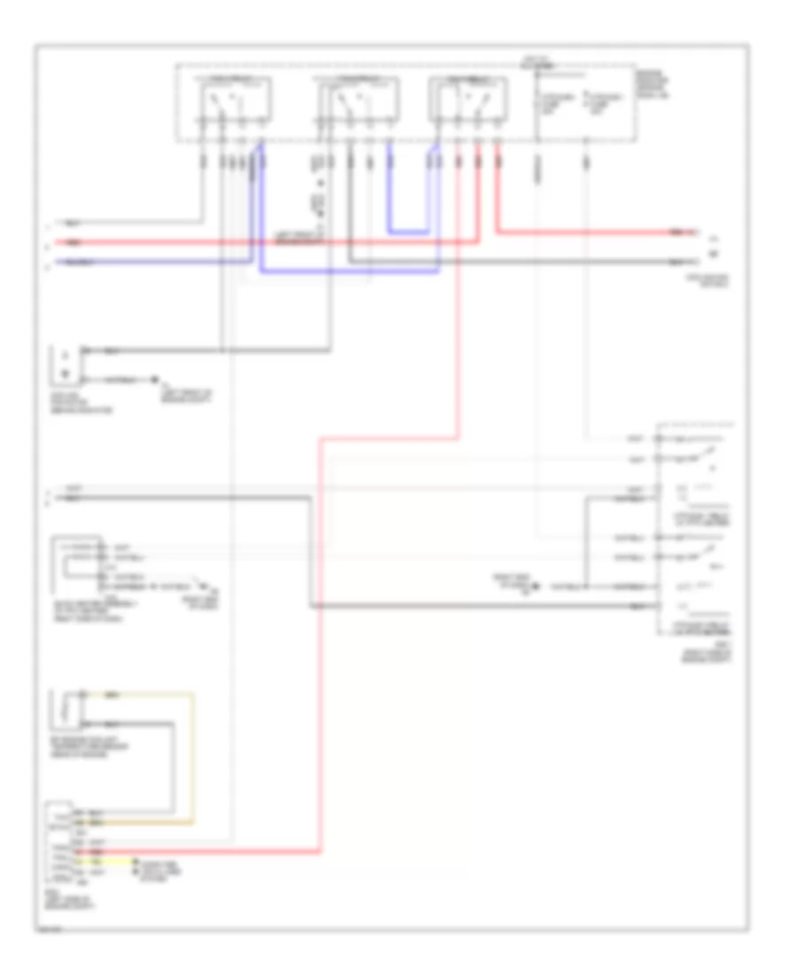 2.4L, Manual AC Wiring Diagram, NUMMI Made (2 of 2) for Toyota Corolla 2009