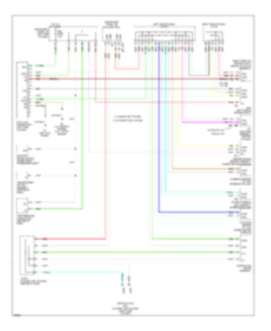 Computer Data Lines Wiring Diagram NUMMI Made for Toyota Corolla 2009