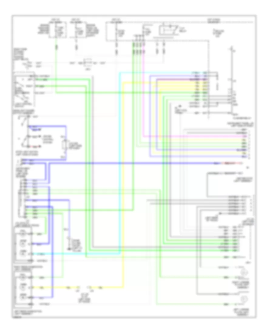 Exterior Lamps Wiring Diagram TMC Made 1 of 2 for Toyota Corolla 2009