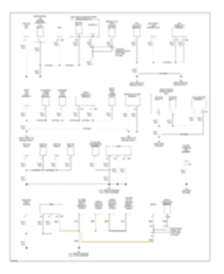 Ground Distribution Wiring Diagram, TMC Made (1 of 3) for Toyota Corolla 2009
