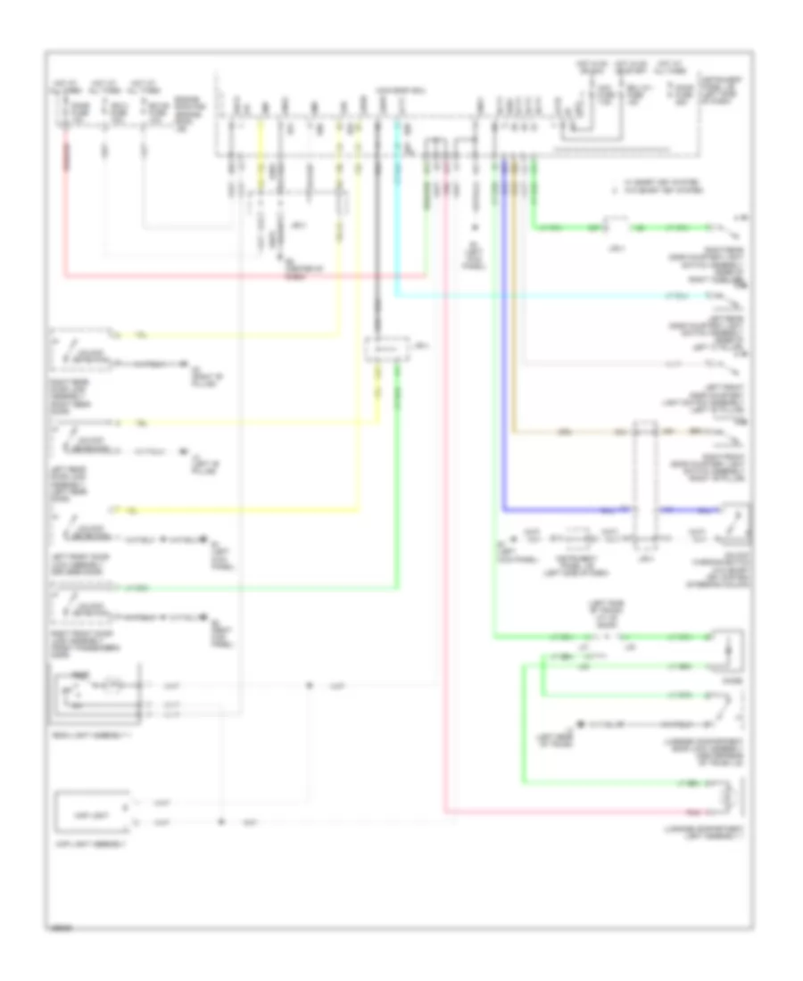 Courtesy Lamps Wiring Diagram, TMC Made for Toyota Corolla 2009