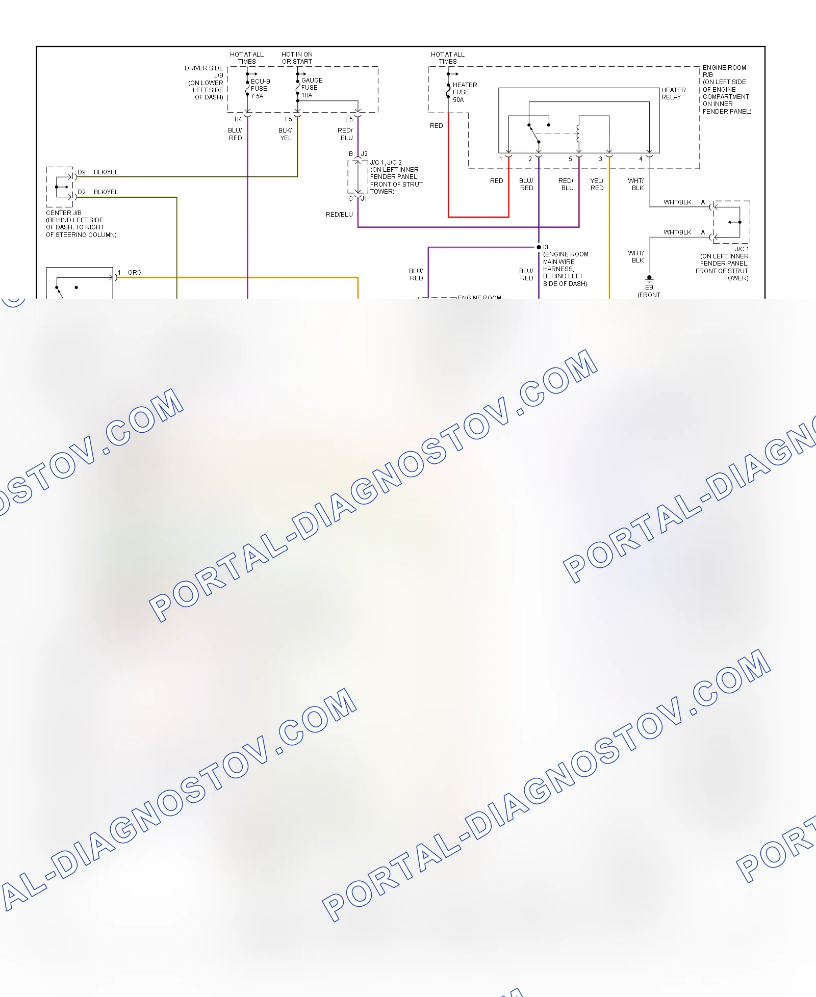2004 Toyota 4Runner Factory Wiring Diagrams & Schematics Layout – Bishko OEM Book