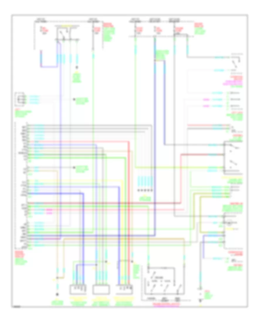 Cruise Control Wiring Diagram for Toyota 4Runner Limited 2002