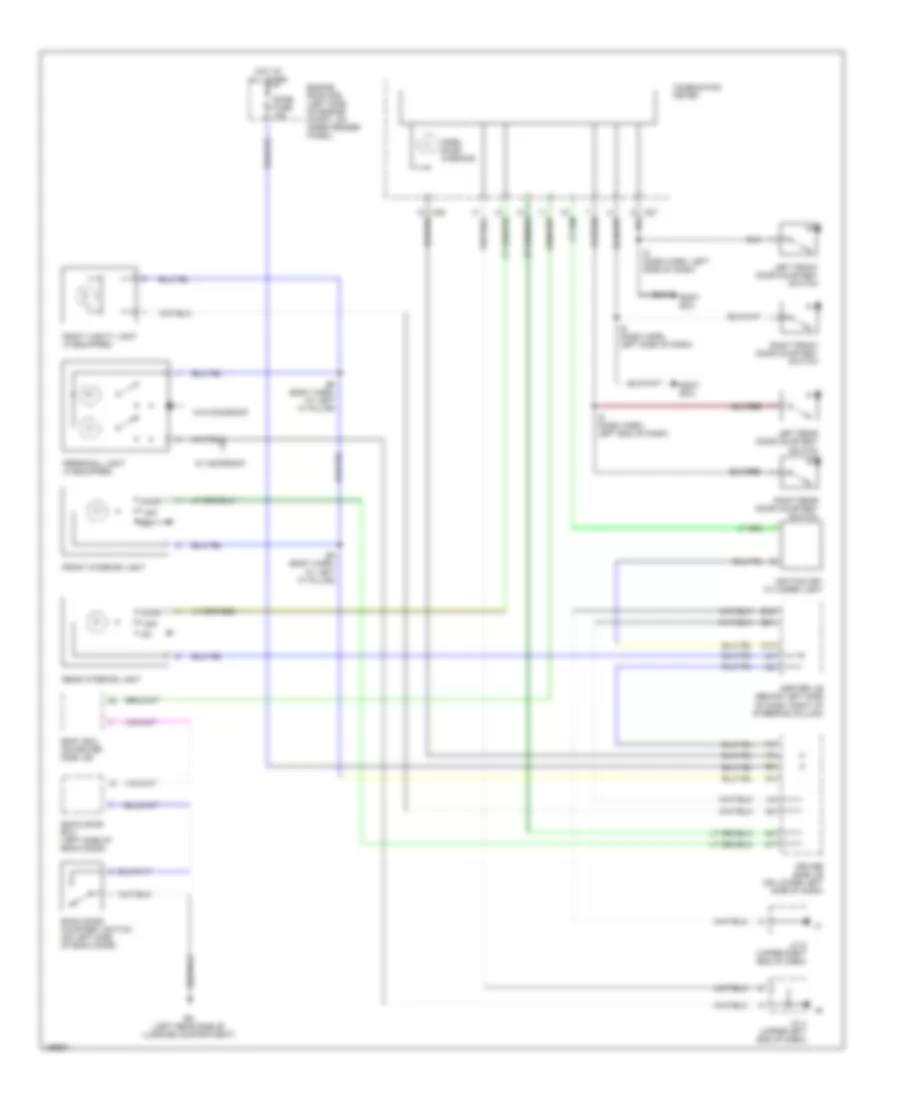 Courtesy Lamps Wiring Diagram for Toyota 4Runner Limited 2002
