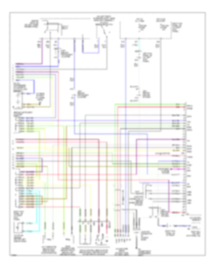 Front AC Wiring Diagram (2 of 2) for Toyota Land Cruiser 2003