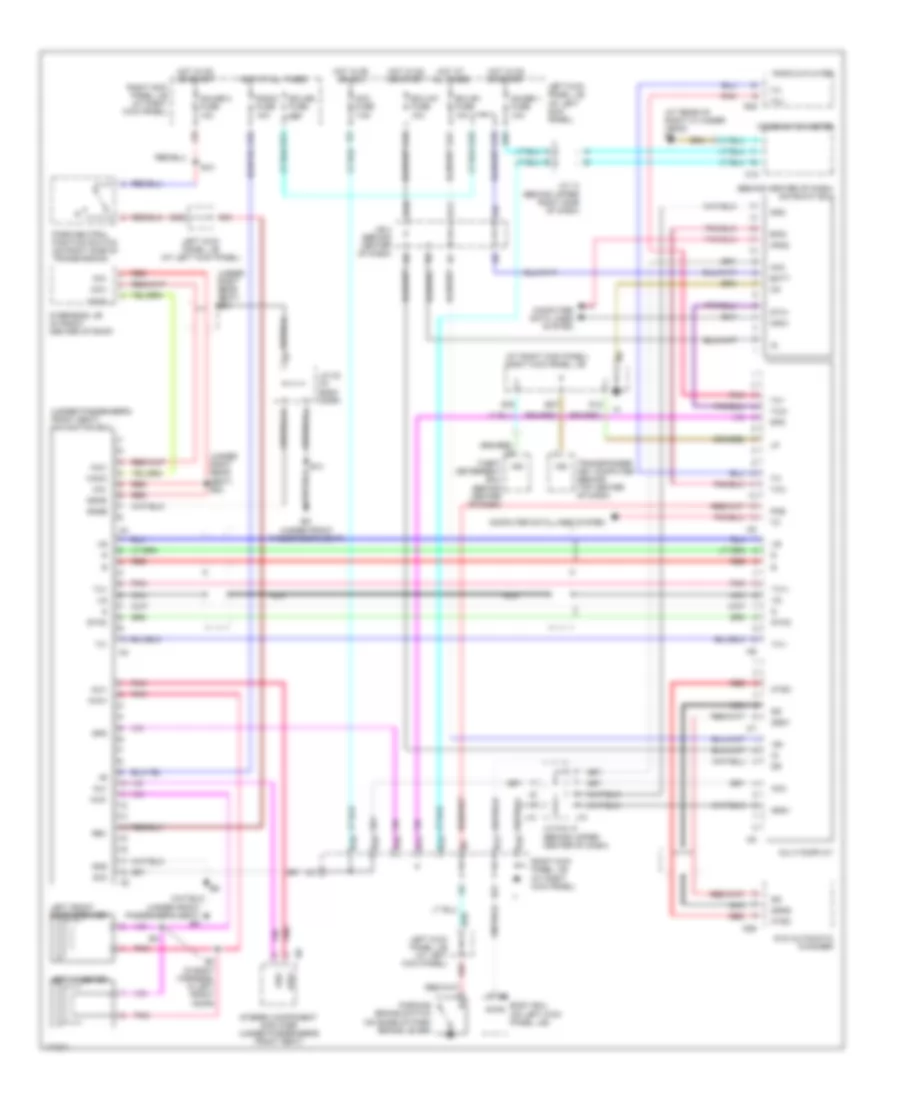 Navigation Wiring Diagram for Toyota Land Cruiser 2003