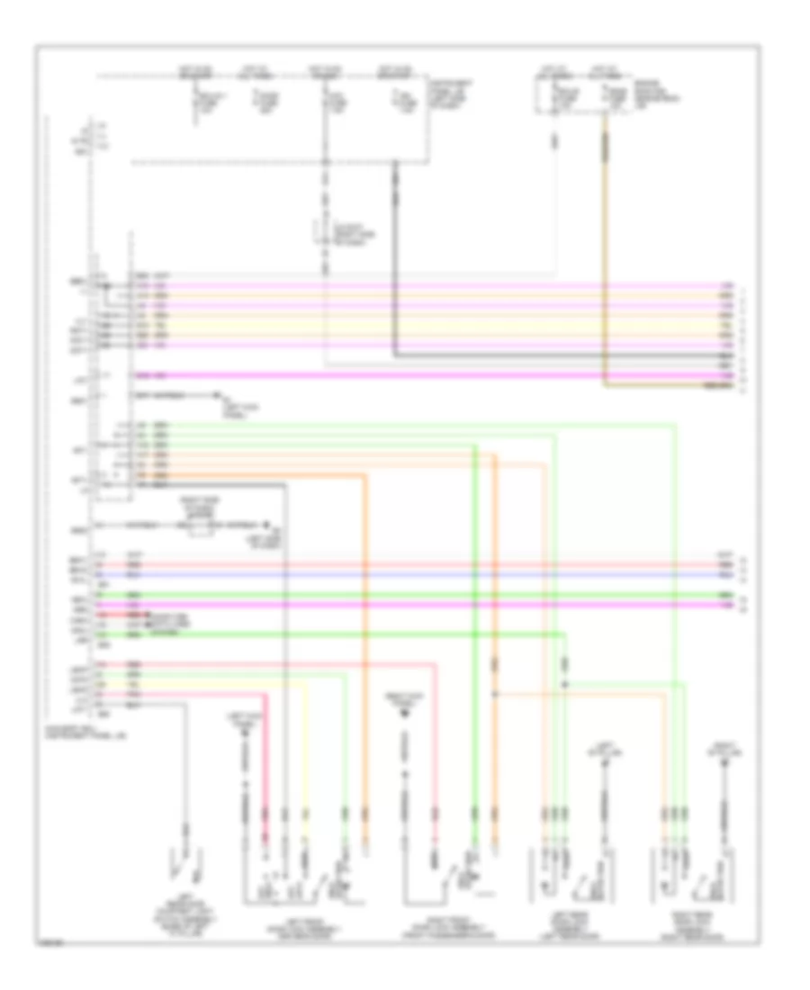 Forced Entry Wiring Diagram NUMMI Made with Smart Key System 1 of 3 for Toyota Corolla LE 2009