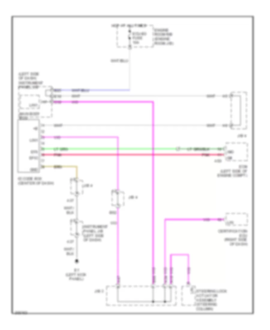 Immobilizer Wiring Diagram TMC Made with Smart Key System for Toyota Corolla LE 2009
