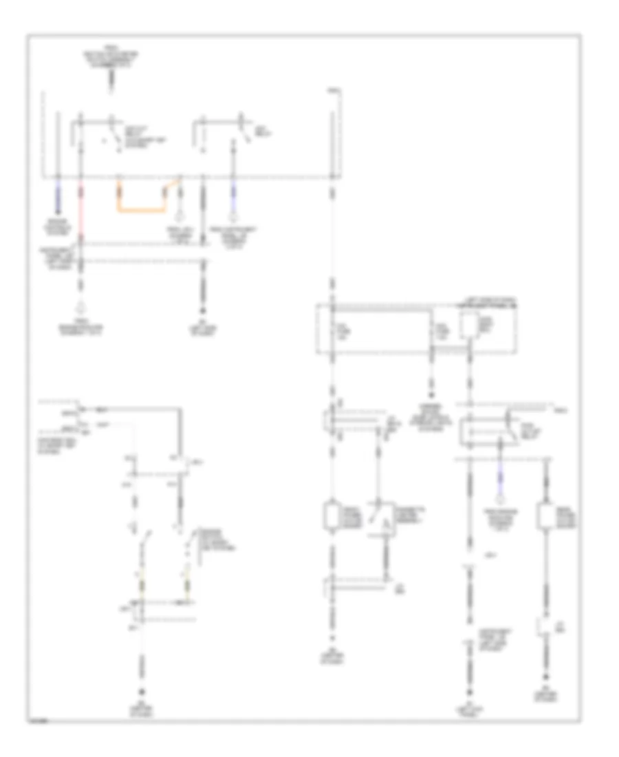 Power Distribution Wiring Diagram TMC Made 3 of 3 for Toyota Corolla LE 2009