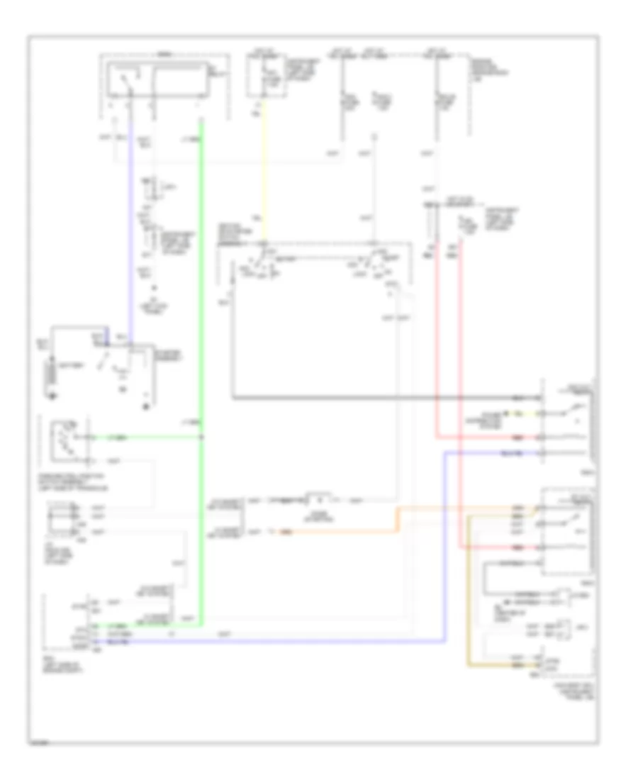 Starting Wiring Diagram, TMC Made for Toyota Corolla LE 2009