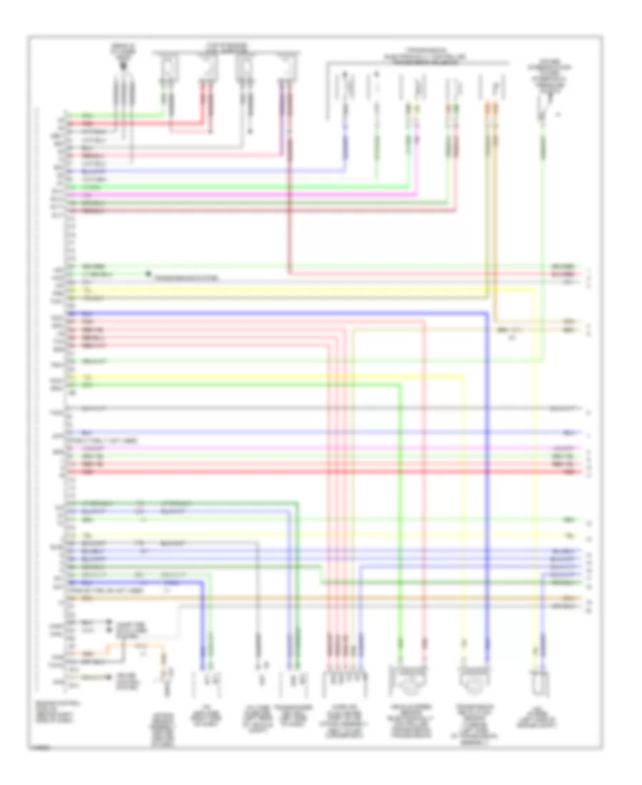 2 7L Engine Performance Wiring Diagram 1 of 5 for Toyota Tacoma X Runner 2011