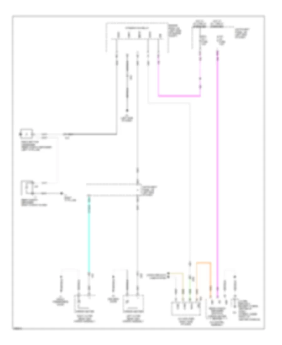 Defoggers Wiring Diagram without Memory for Toyota Avalon Hybrid XLE 2014