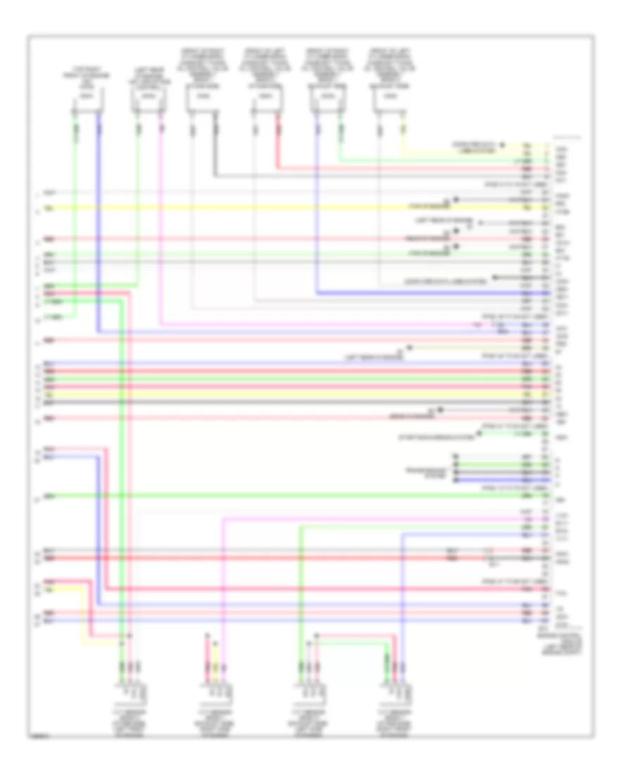 3 5L Engine Performance Wiring Diagram 5 of 5 for Toyota Avalon Hybrid XLE 2014