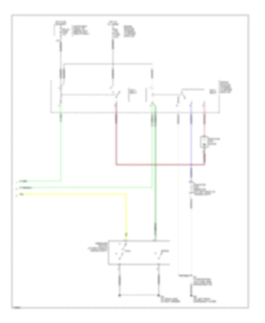 Manual A C Wiring Diagram 2 of 2 for Toyota Matrix 2003