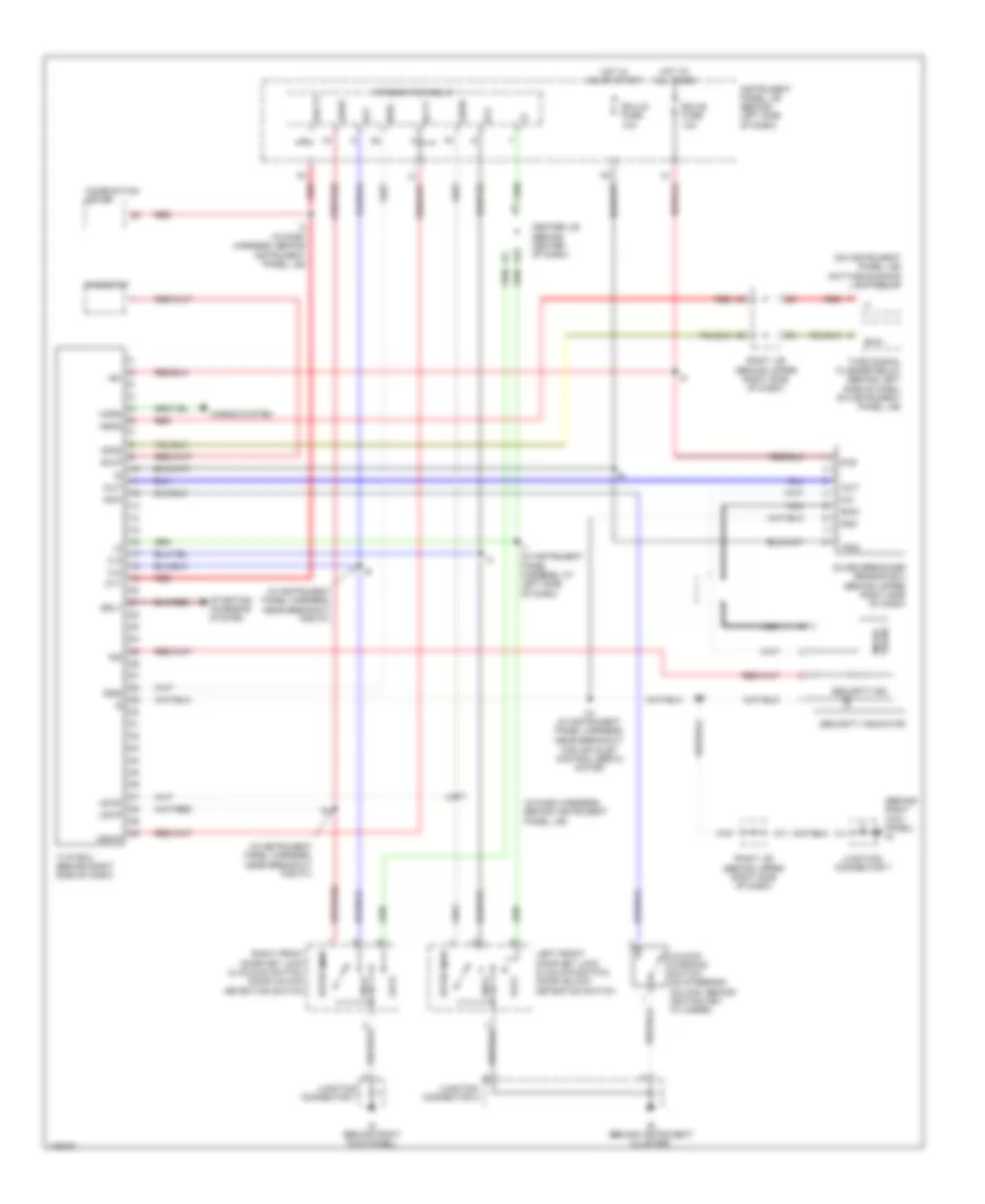 Anti theft Wiring Diagram for Toyota Matrix 2003