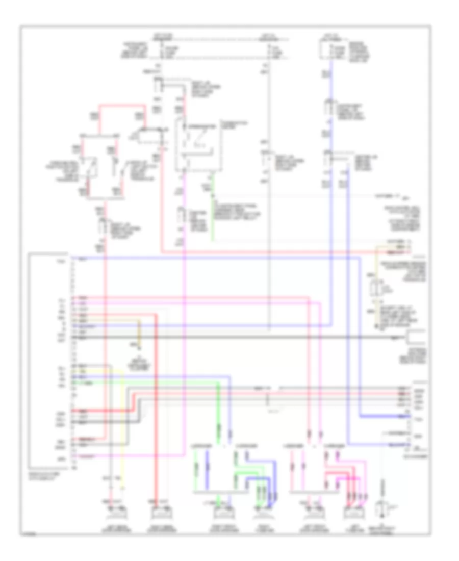 Navigation Wiring Diagram for Toyota Matrix 2003
