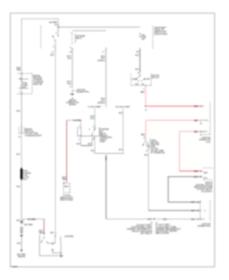 Starting Wiring Diagram A T for Toyota Matrix 2003