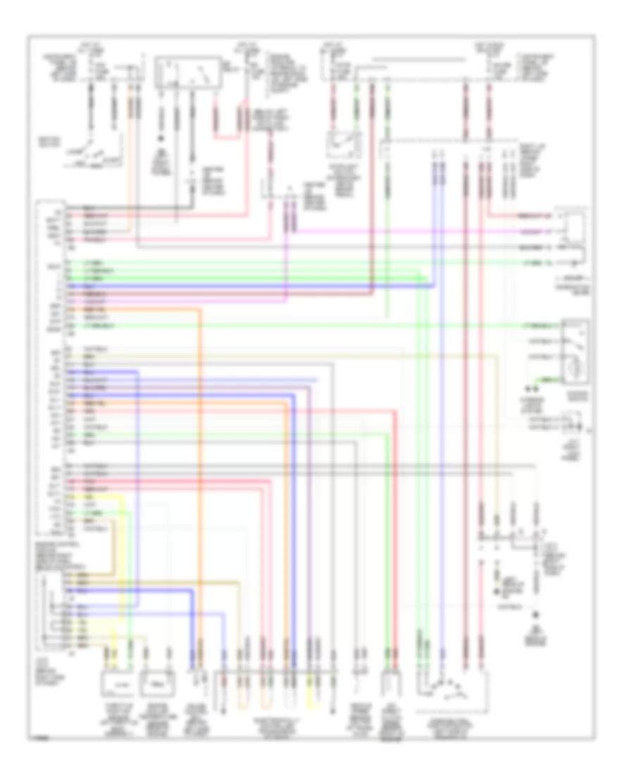 A T Wiring Diagram XRS for Toyota Matrix 2003