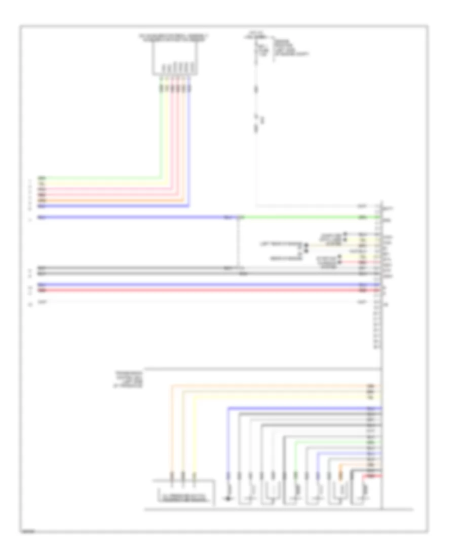 3.5L, Transmission Wiring Diagram (3 of 3) for Toyota Avalon Limited 2014