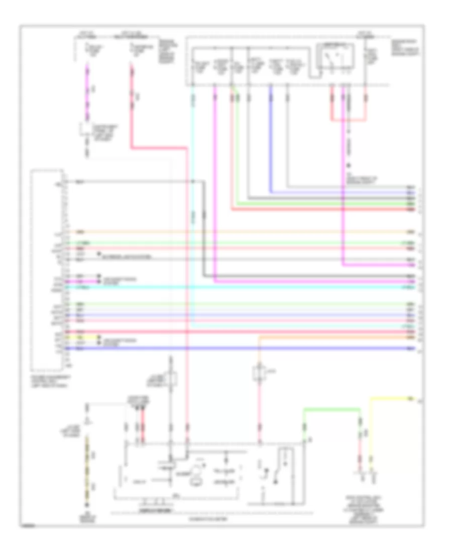 2 5L Hybrid Hybrid System Wiring Diagram 1 of 6 for Toyota Avalon Limited 2014