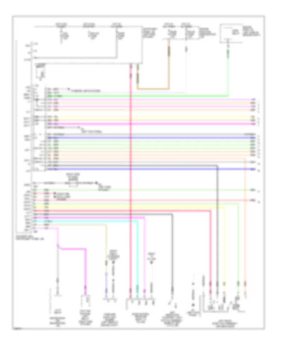Forced Entry Wiring Diagram NUMMI Made without Smart Key System 1 of 2 for Toyota Corolla S 2009