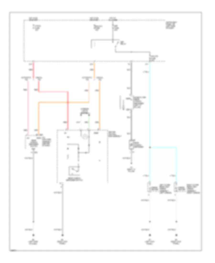 Defoggers Wiring Diagram NUMMI Made for Toyota Corolla S 2009