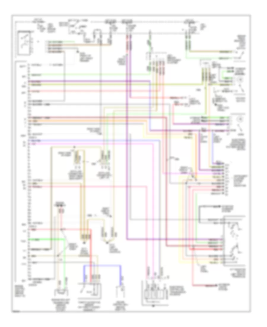 2 2L Transmission Wiring Diagram for Toyota Camry DX 1996