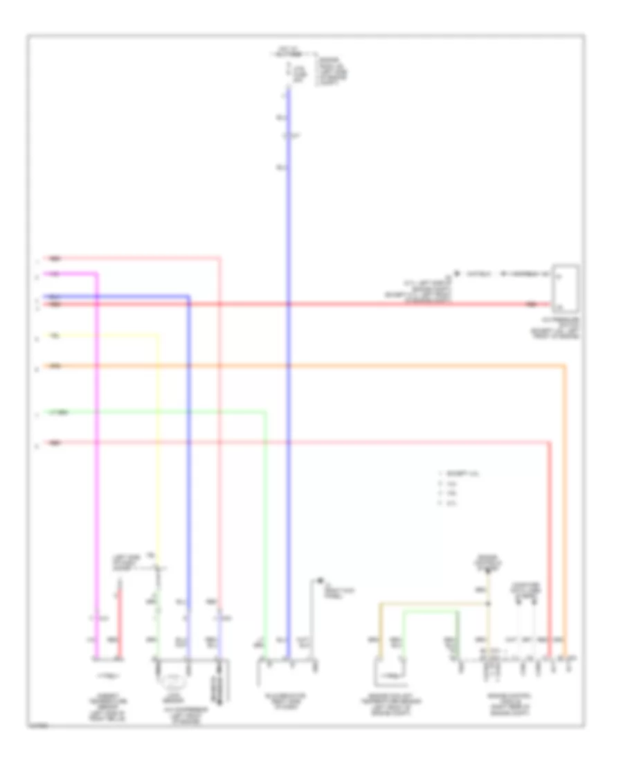 Manual AC Wiring Diagram (2 of 2) for Toyota Tundra 2011