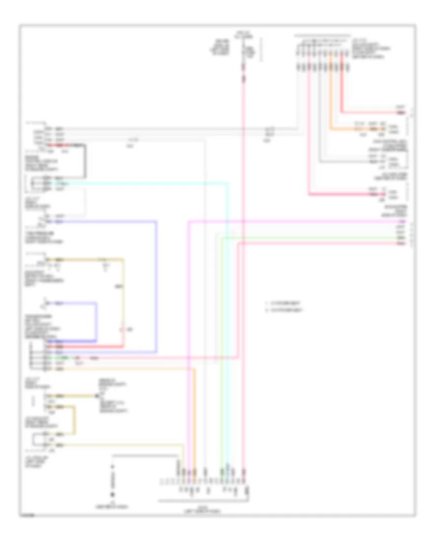 Computer Data Lines Wiring Diagram 1 of 2 for Toyota Tundra 2011