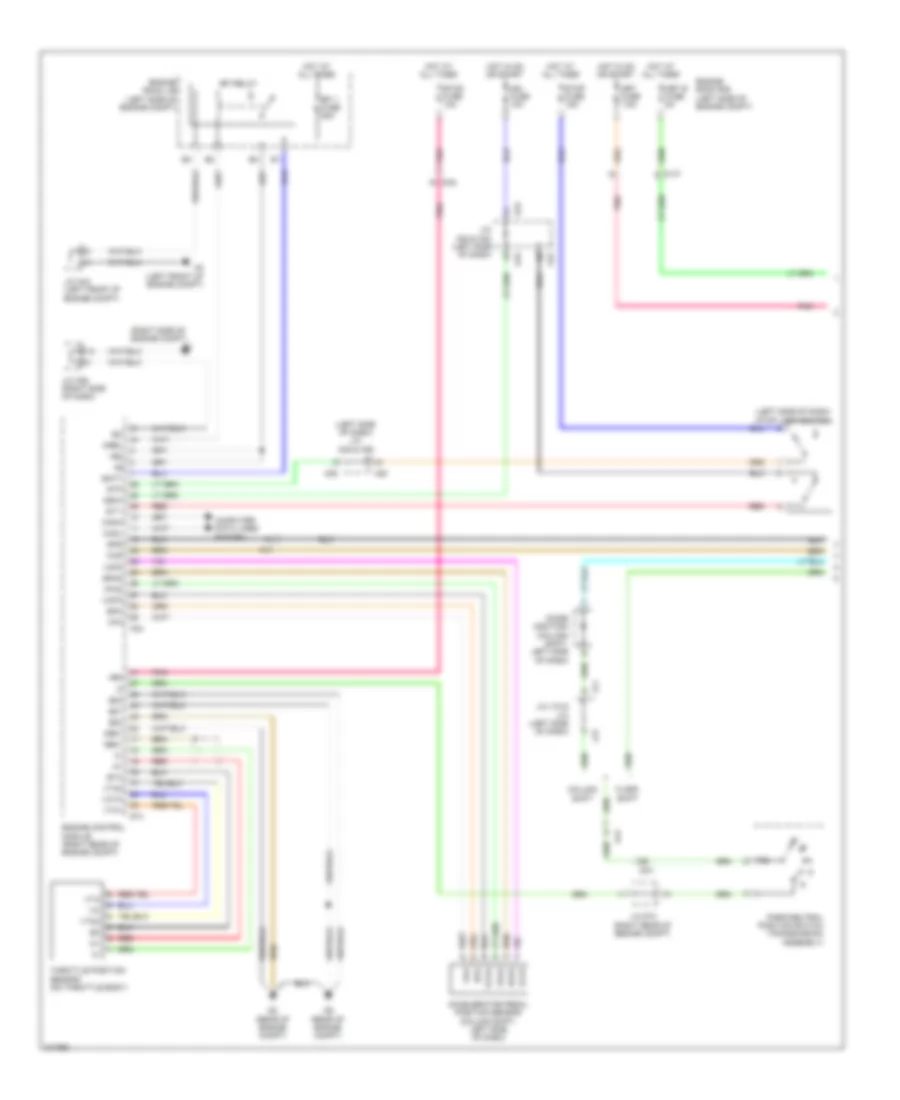 4 0L Cruise Control Wiring Diagram 1 of 2 for Toyota Tundra 2011