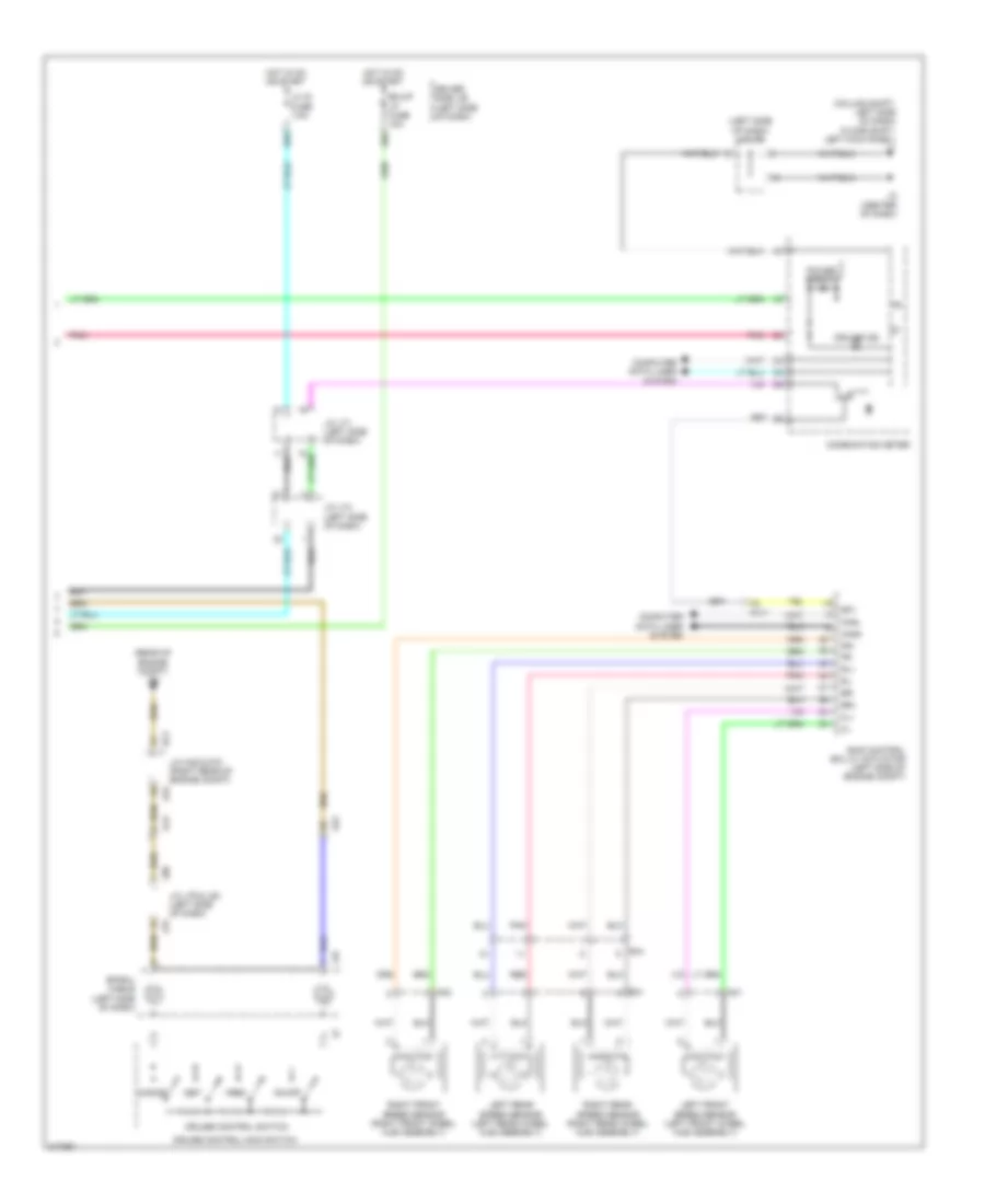 4 0L Cruise Control Wiring Diagram 2 of 2 for Toyota Tundra 2011