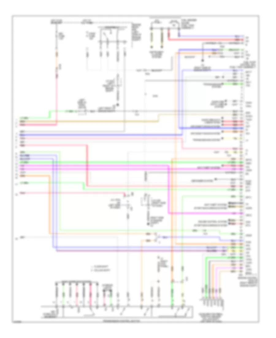 4.6L, Engine Performance Wiring Diagram (8 of 8) for Toyota Tundra 2011