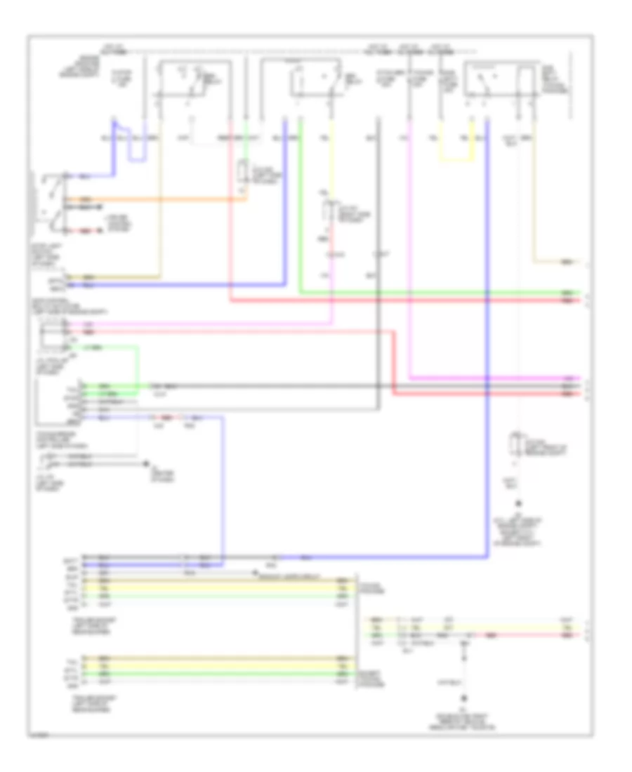 Trailer Tow Wiring Diagram 1 of 2 for Toyota Tundra 2011
