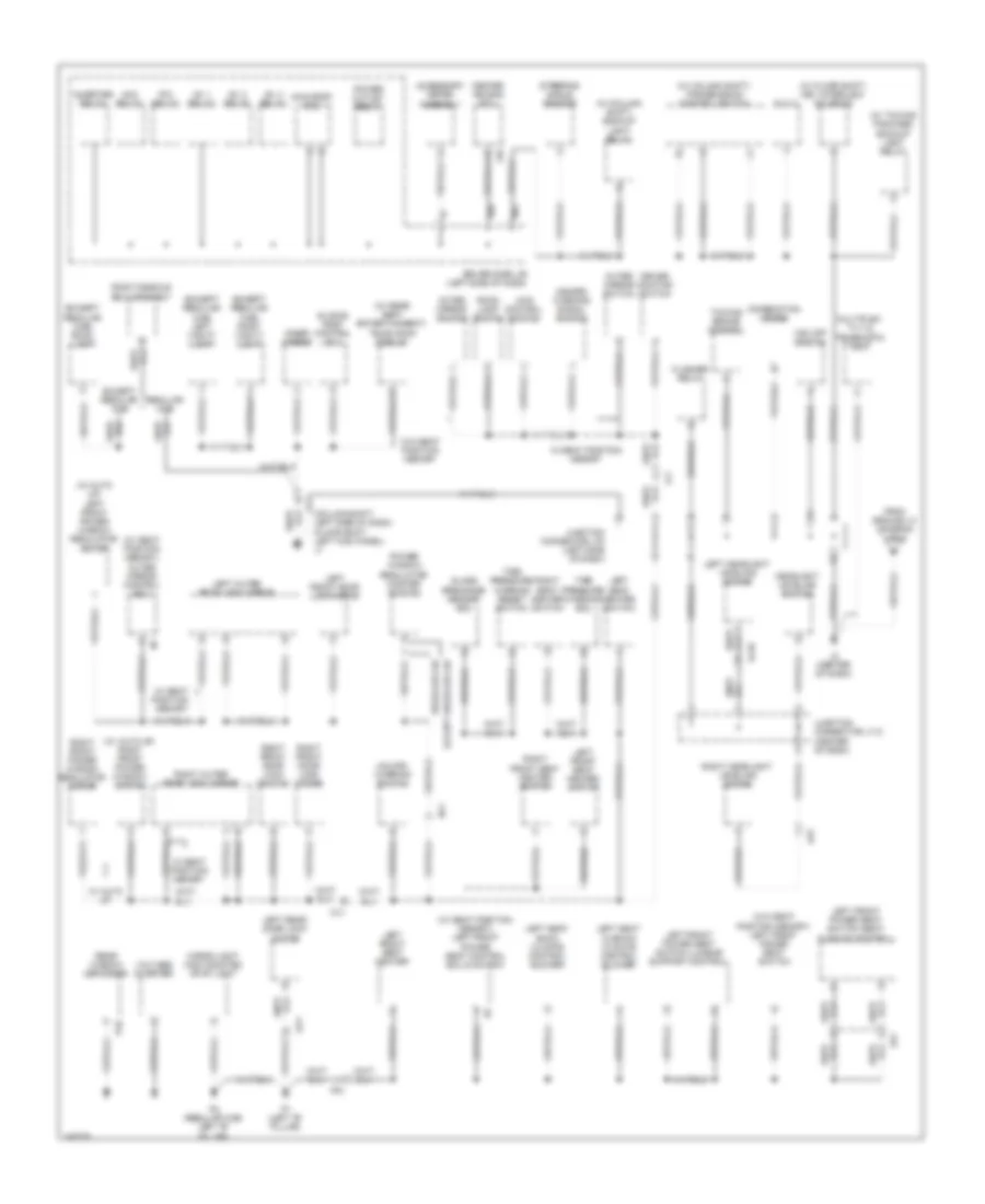 Ground Distribution Wiring Diagram 2 of 4 for Toyota Tundra 2011