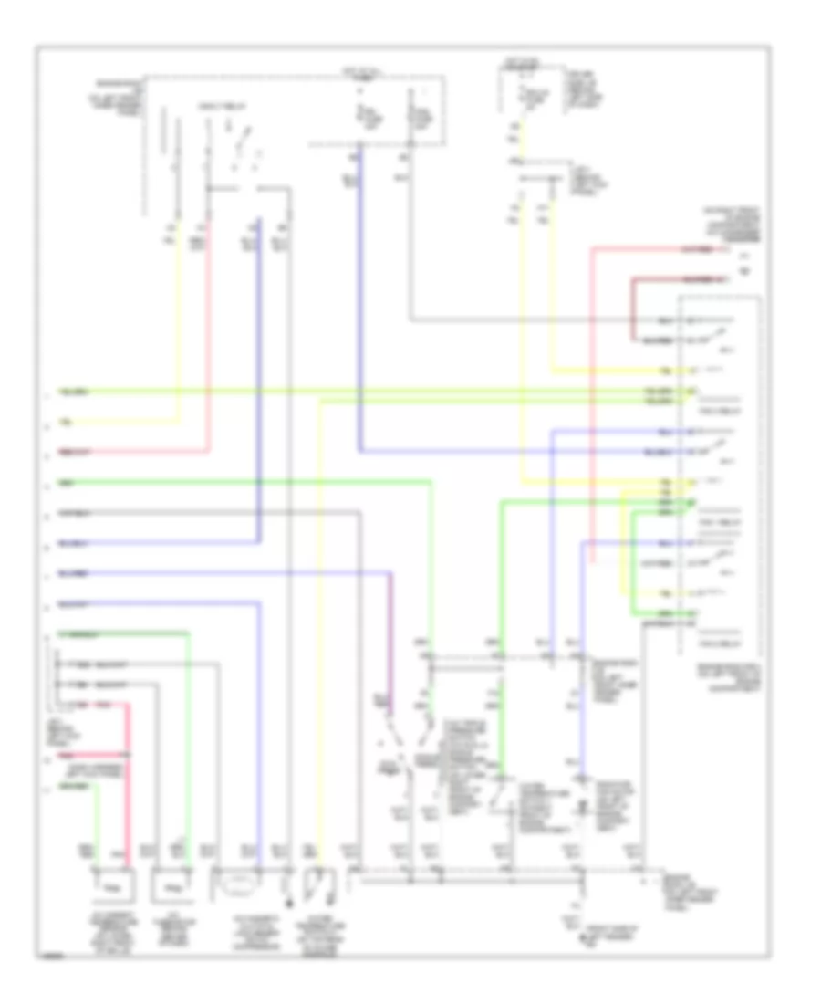 Manual AC Wiring Diagram (2 of 2) for Toyota Avalon XL 2002