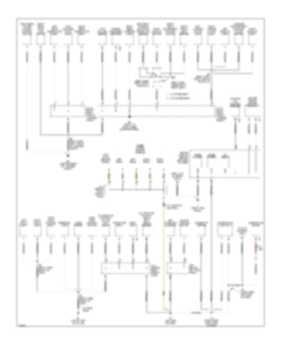 Ground Distribution Wiring Diagram 3 of 4 for Toyota Avalon XL 2002