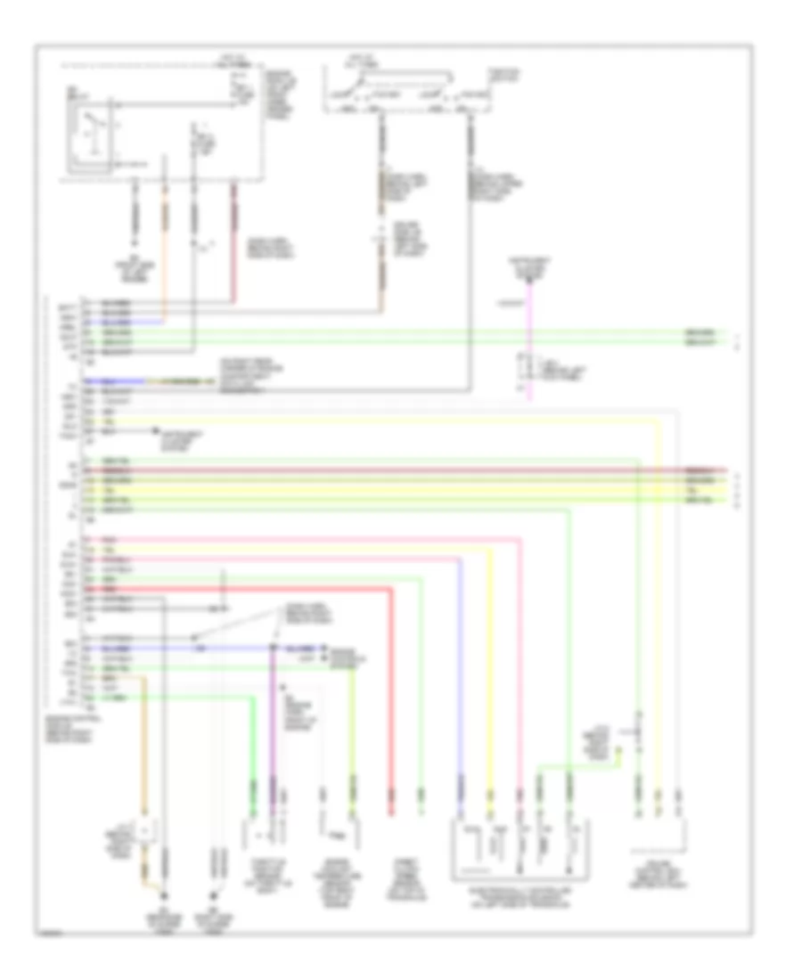 A T Wiring Diagram 1 of 2 for Toyota Avalon XL 2002