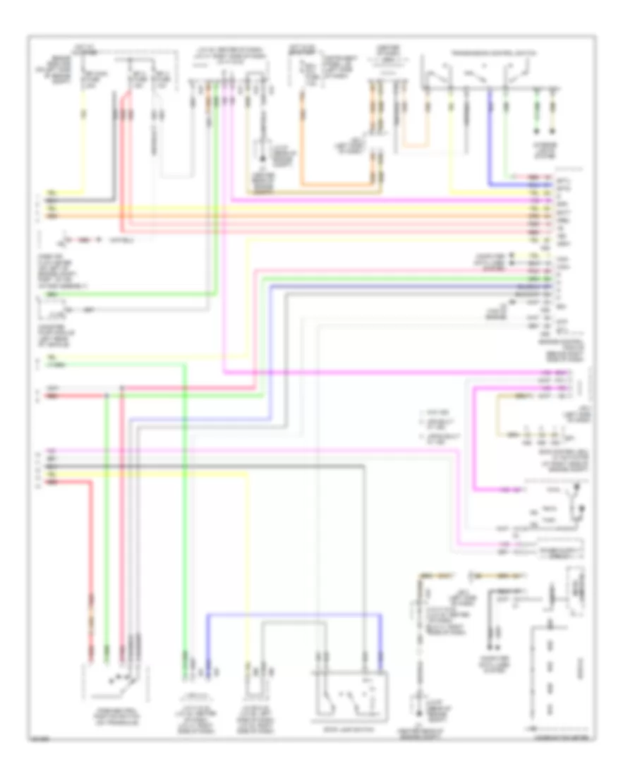 3 5L A T Wiring Diagram Except Hybrid 2 of 2 for Toyota Camry CE 2007