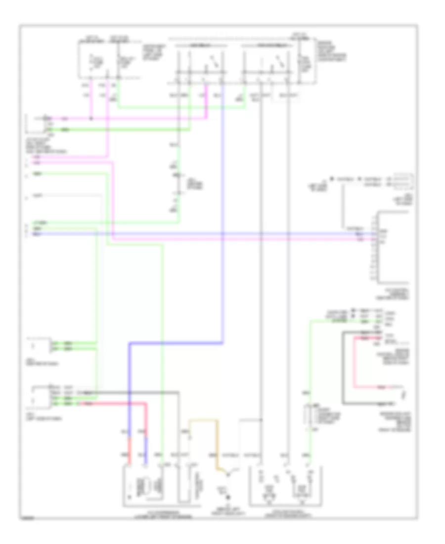 3.5L, Manual AC Wiring Diagram, Except Hybrid (2 of 2) for Toyota Camry CE 2007