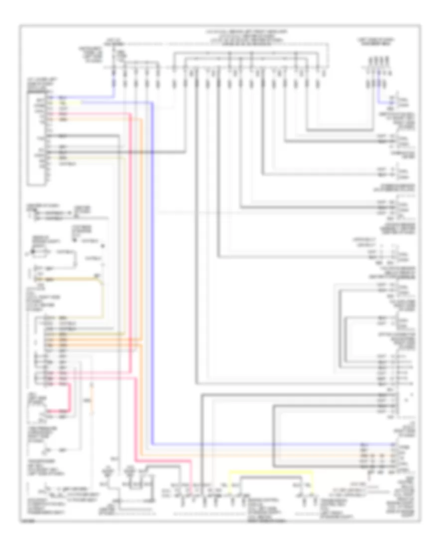 Computer Data Lines Wiring Diagram Except Hybrid for Toyota Camry CE 2007